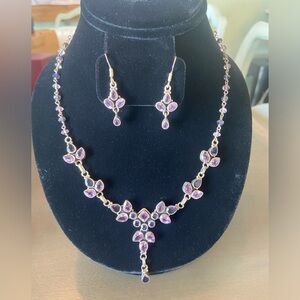 Vintage Doug Paulus Silver and Amethyst Set